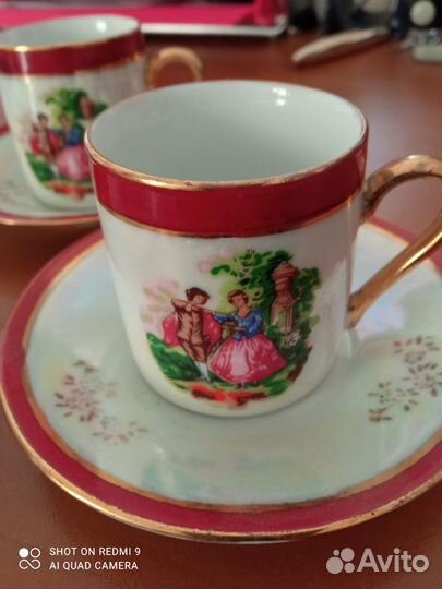 Кофейная пара фарфор имперскии