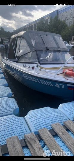 Катер с подвесным мотором 60 л.с