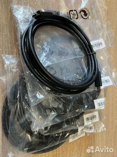 Кабель Dell Type-C (Thunderbolt 3) 1,8 м