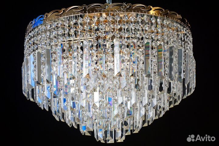 Люстра хрустальная потолочный 