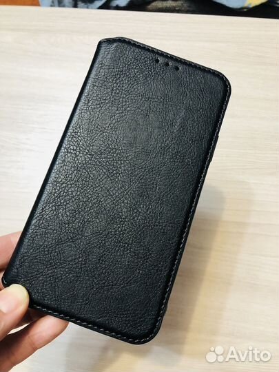 Кожаный чехол на iPhone 11 pro max Новый