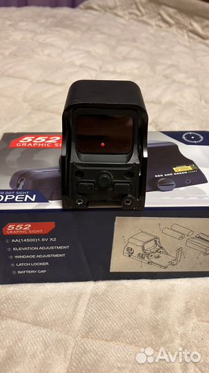 Коллиматорный прицел Eotech 552 на 