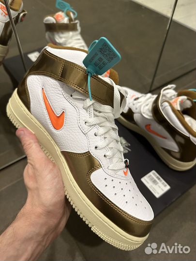 Nike Air Force 1 Mid QS Оригинал (Poizon)