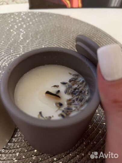 Свечи на кокосовом воске