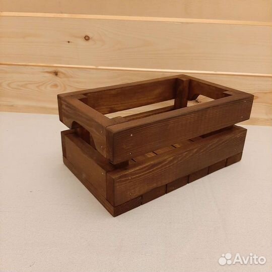 Ящики деревянные декоративные для хранения, декора