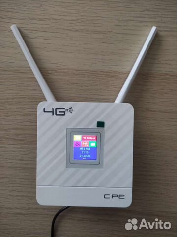 4G LTE Wi-Fi Роутер CPF903 Imei ttl смарт тарифы