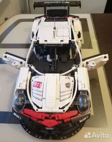 Lego technic porsche 911 land rover