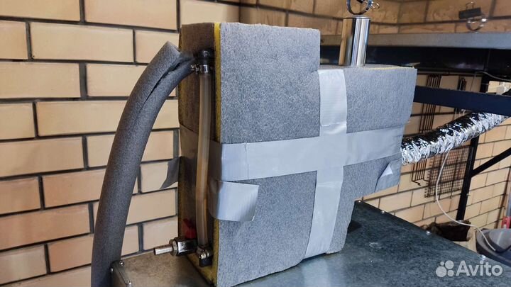 Коптильный шкаф + парогенератор