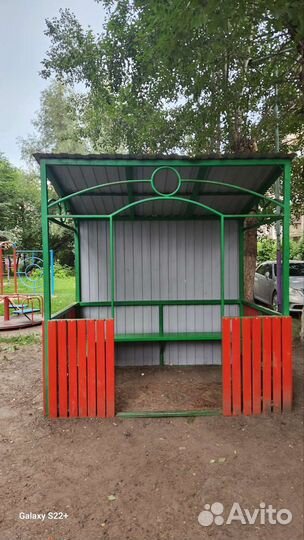 Беседка металлическая бу
