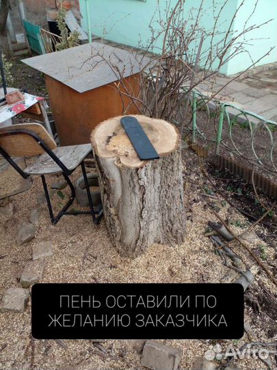 Спил деревьев, Обрезка сада