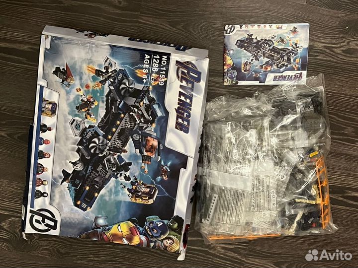 Конструктор lego мстители 1286