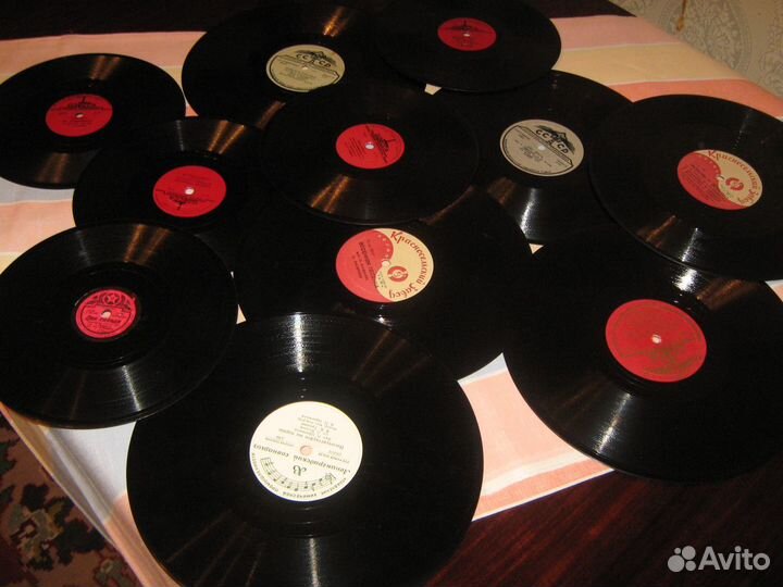 Грампластинки 50х годов