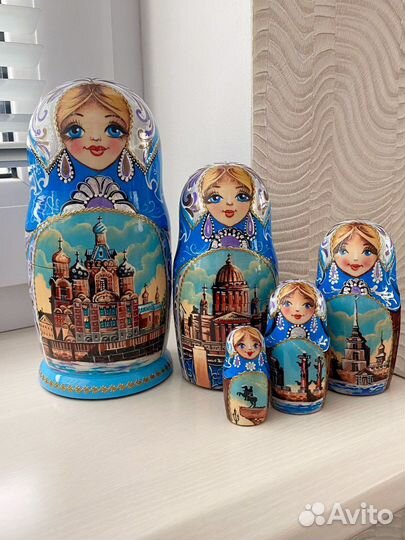 Матрешка 5 мест
