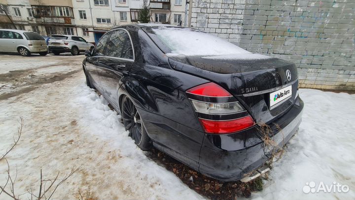 Mercedes-Benz S-класс 5.5 AT, 2007, 300 000 км