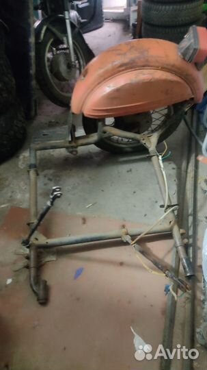 Люлька (коляска) на мотоцикл иж