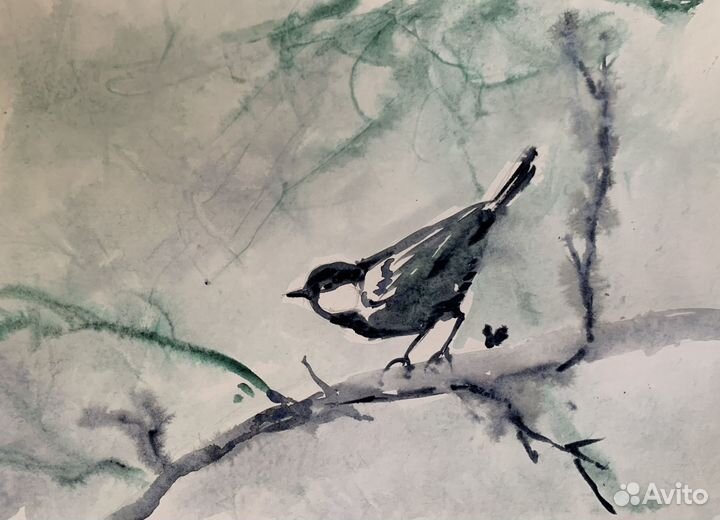 Акварельная живопись, минимализм