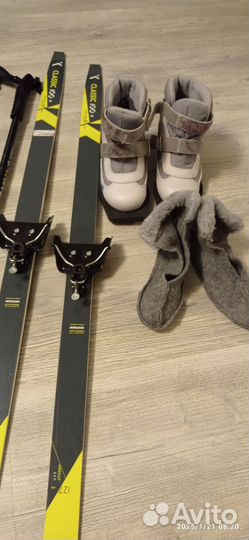 Лыжи детские размер 32