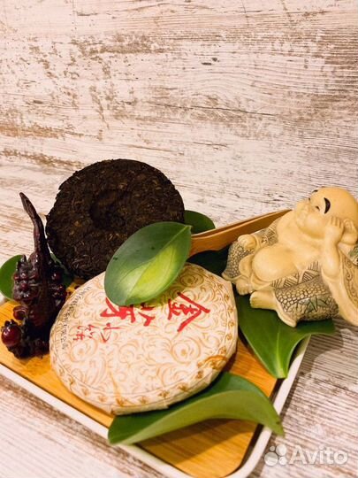 Блины Шу пуэра китайский чай