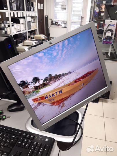 ЖК монитор трансформер HP L1750 с USB хабом