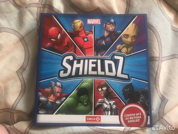 Коллекция фишек,Марвел''