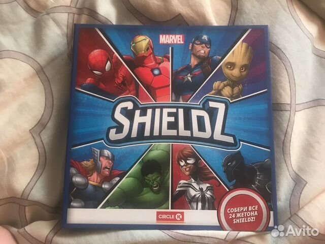 Коллекция фишек,Марвел''