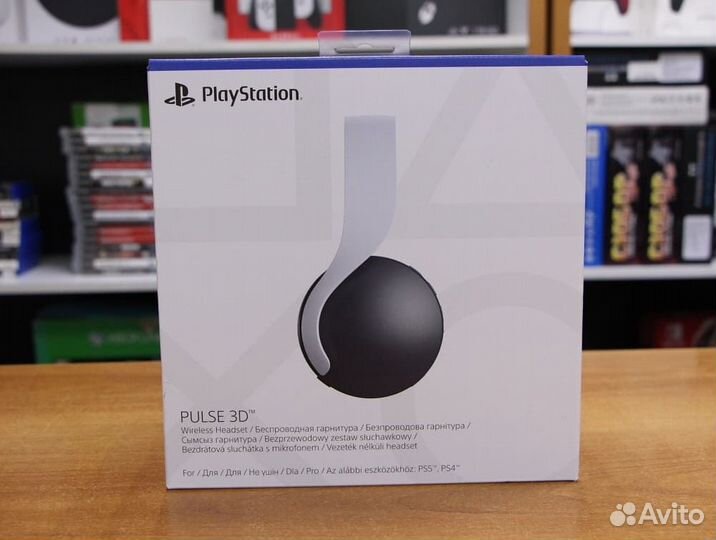 Гарнитура Sony PlayStation PS5 pulse 3D белые