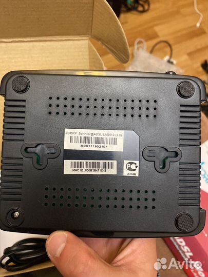Роутер adsl acorp