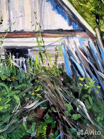 Картина маслом пейзаж