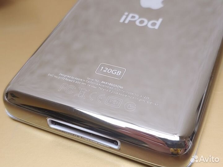 iPod Classic 6 Gen A1238 128GB SSD Batt+
