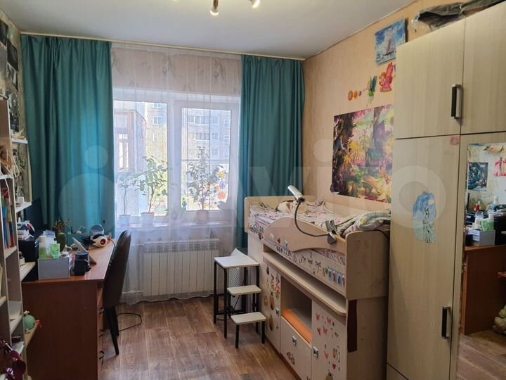 3-к. квартира, 66 м², 2/5 эт.