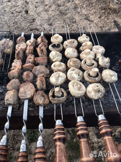Вилка-шампур для грибов