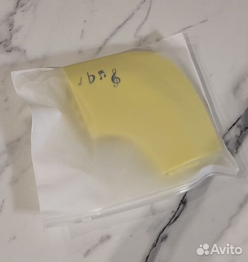 Новая накладка на унитаз детская складная, жёлтая