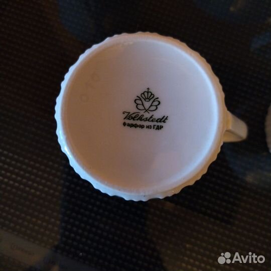 Кофейный сервиз фарфор гдр volkstedt