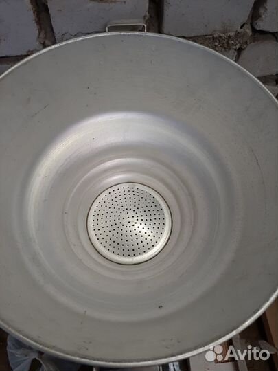 Цедилка для молока, судок алюминиевые
