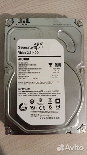 Hdd seagate 4 tb