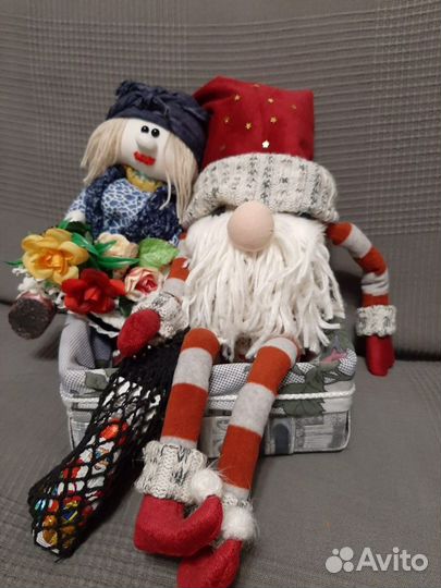 Куклы тряпичные, ручная работа