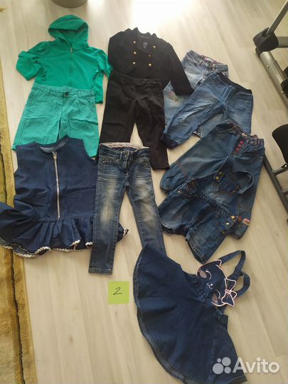 Вещи для девочки 3-4 года пакетом