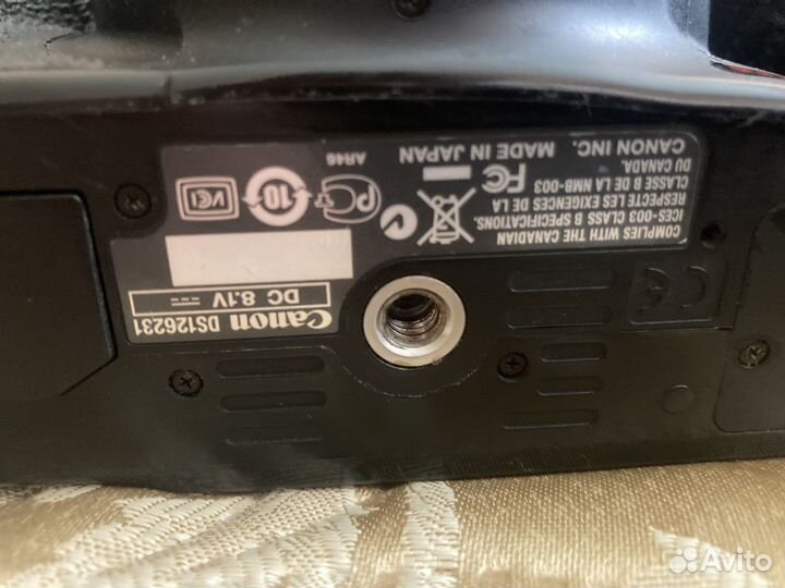 Зеркальный фотоаппарат canon 500D Япония рабочий