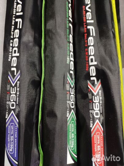 Фидеры Kaida Level Carbon 3.6м/3.9 м 120/150 гр