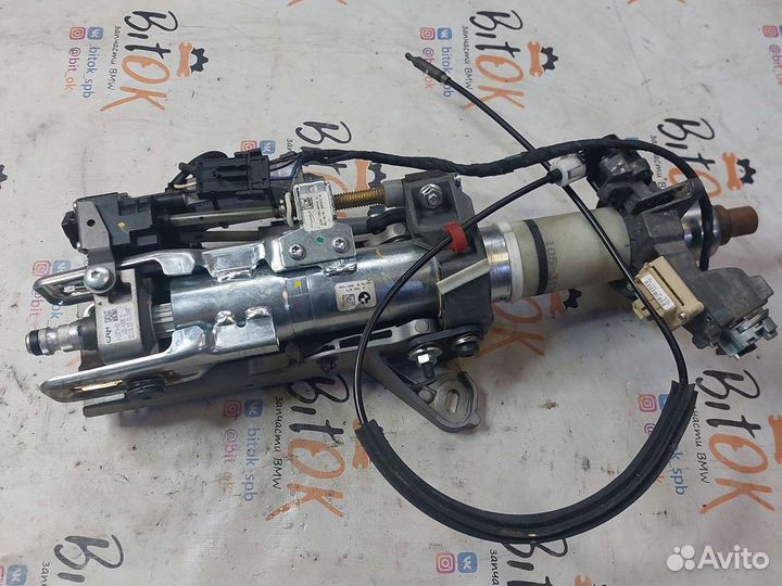 Рулевая колонка электро BMW e60 e61 под ключ