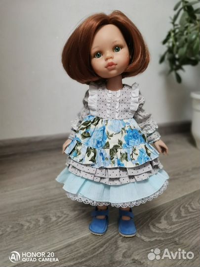 Красивое платье для кукол Руби Ред и других