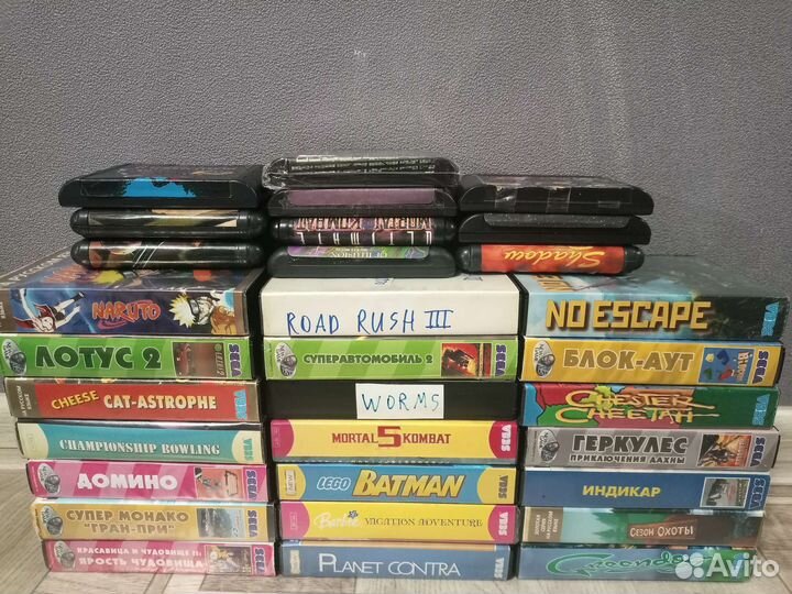 Катриджи sega