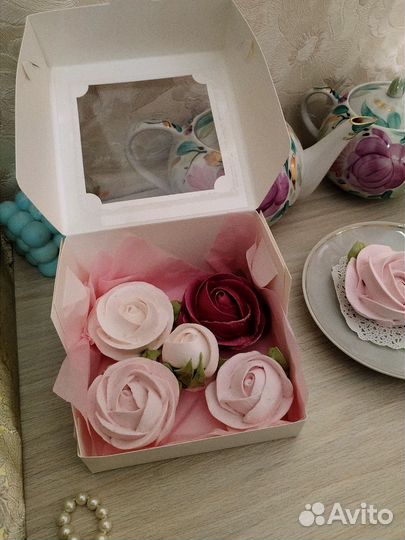 Букет из зефира