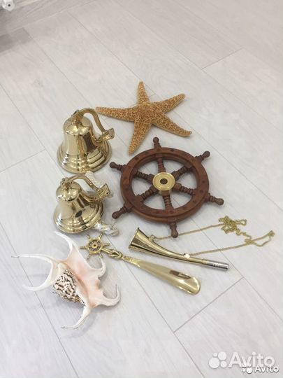 Штурвал Палисандр Индия Рында Якорь Фонари