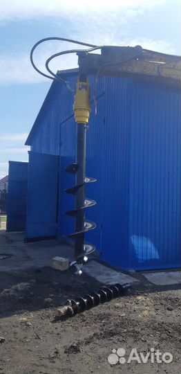 Услуги гидробура на базе экскаватора