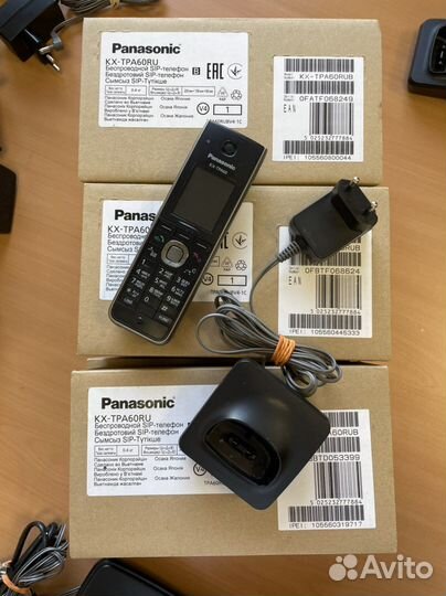 Новый Телефон ip panasonic kx-tgp60ru