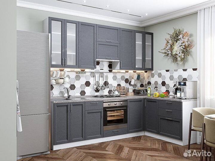 Кухня угловая Стокгольм-106