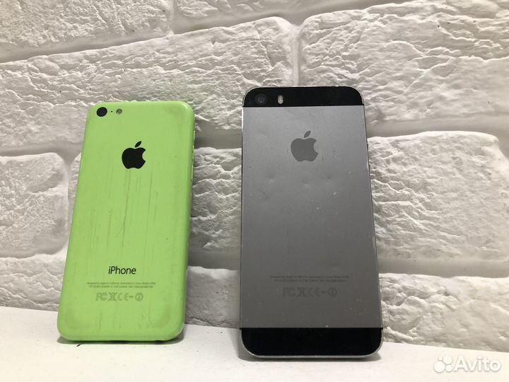 Оригинал iPhone 5s и iPhone 5c + чехлы в подарок