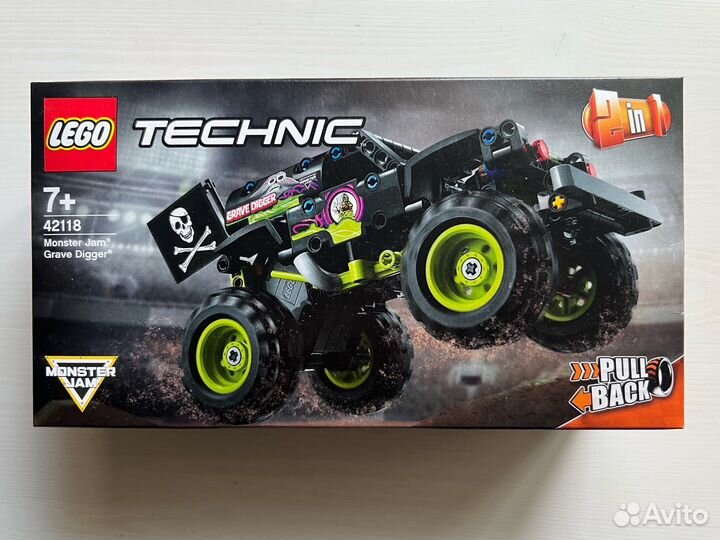 Lego Technic новый 42118 лего monster jam