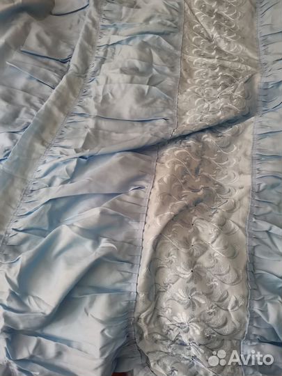 Комплект шторы и покрывало бу